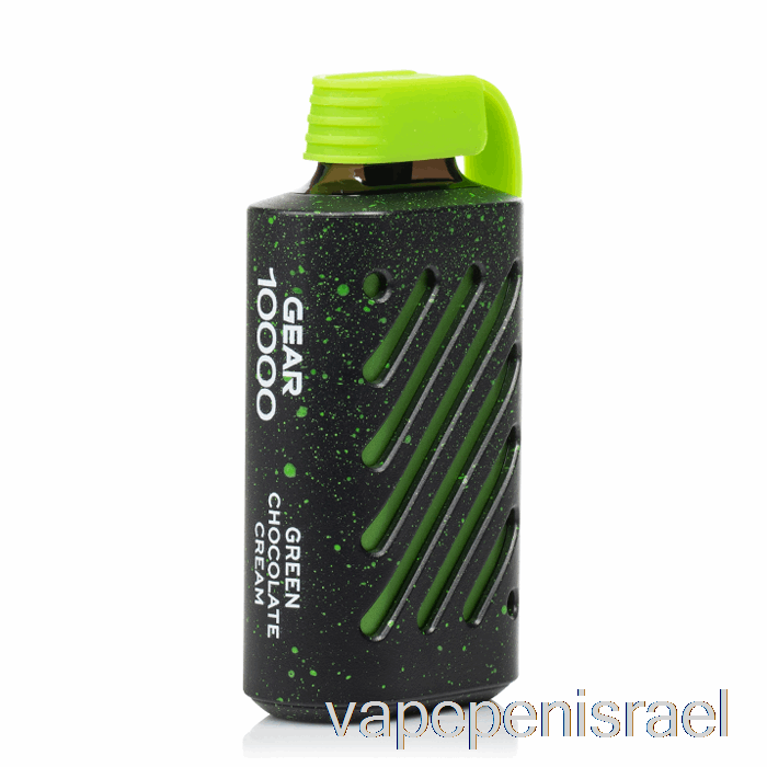 חד פעמי Vape Israel Vozol Gear 10000 קרם שוקולד ירוק חד פעמי